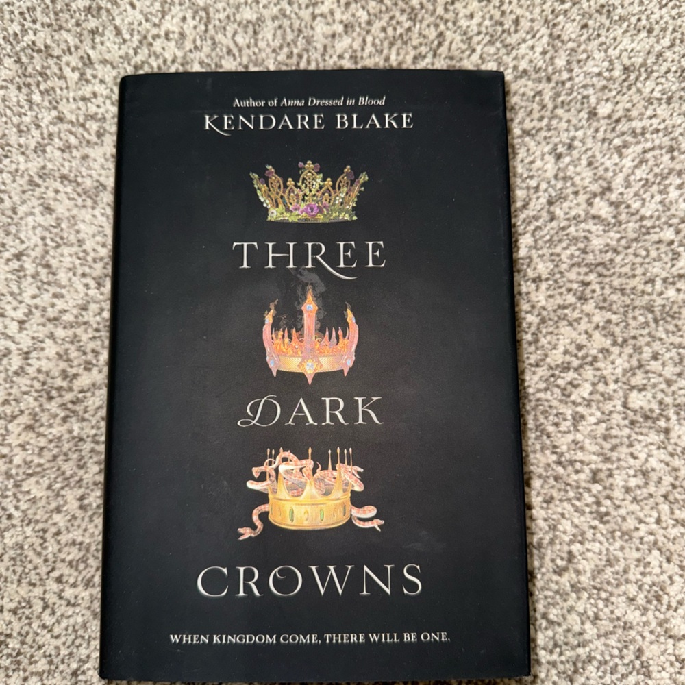 Three Dark Crowns Hardcover Book